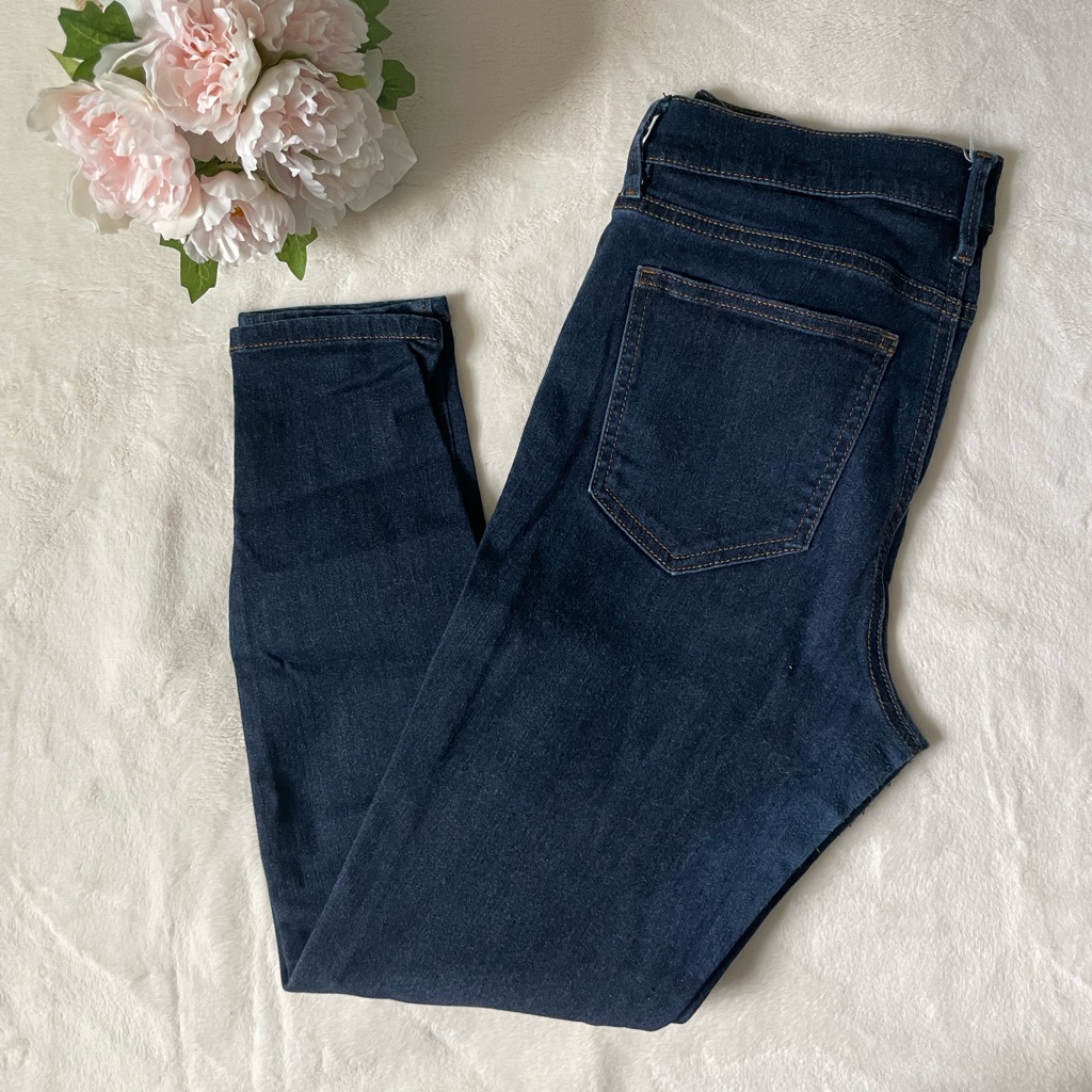 Ann Taylor Dark Wash Skinny Jeans, Women’s 6p